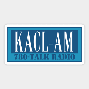 KACL 780 AM Talk Radio Sticker